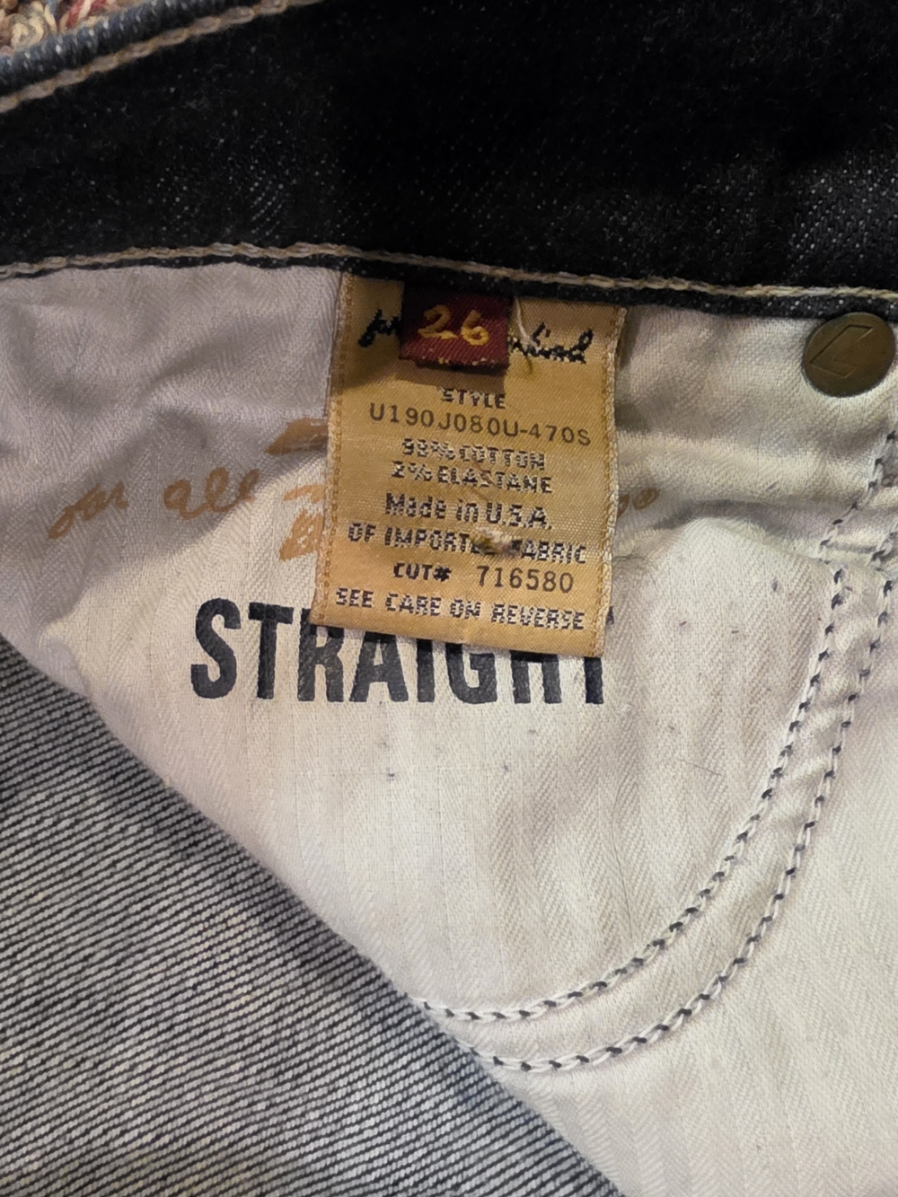 2 Pair Women Seven For All Mankind Denim Jeans Size 26 Perfect Condition - Picture 3 of 7